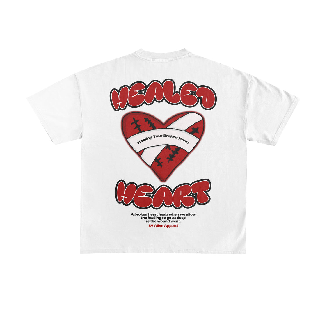 Healed Heart - White
