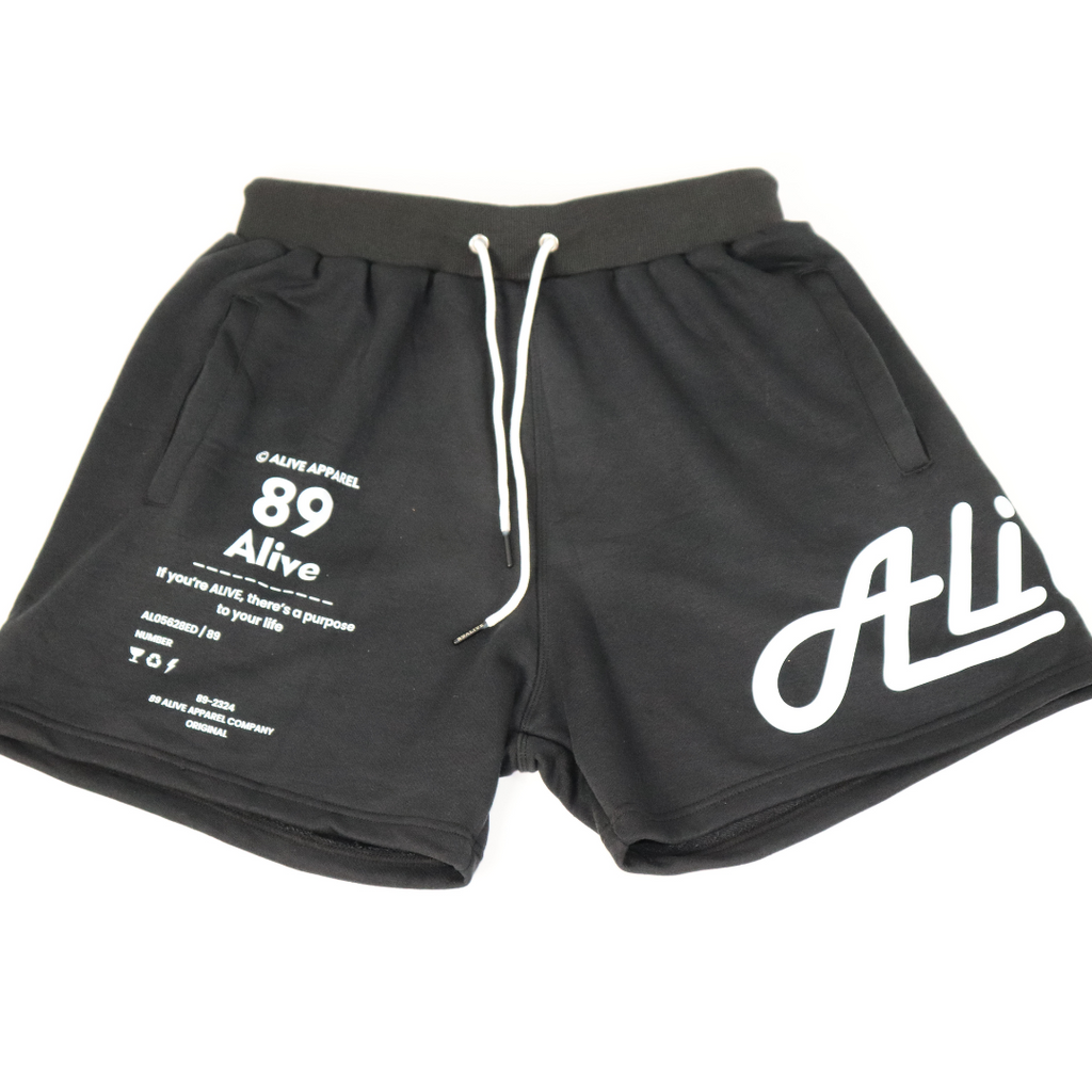 Purpose Shorts - Black – 89 Alive Apparel