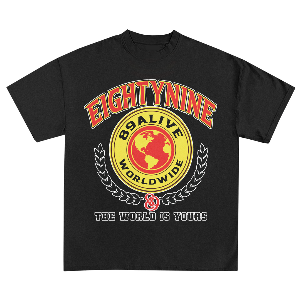 【BlackEyePatch】WORLD IS YOURS TEE WORLD IS YOURS TEE BLACK – BlackEyePatch