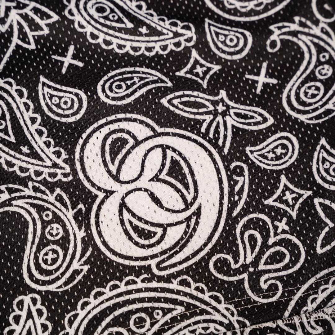 Paisley Short - Black – 89 Alive Apparel